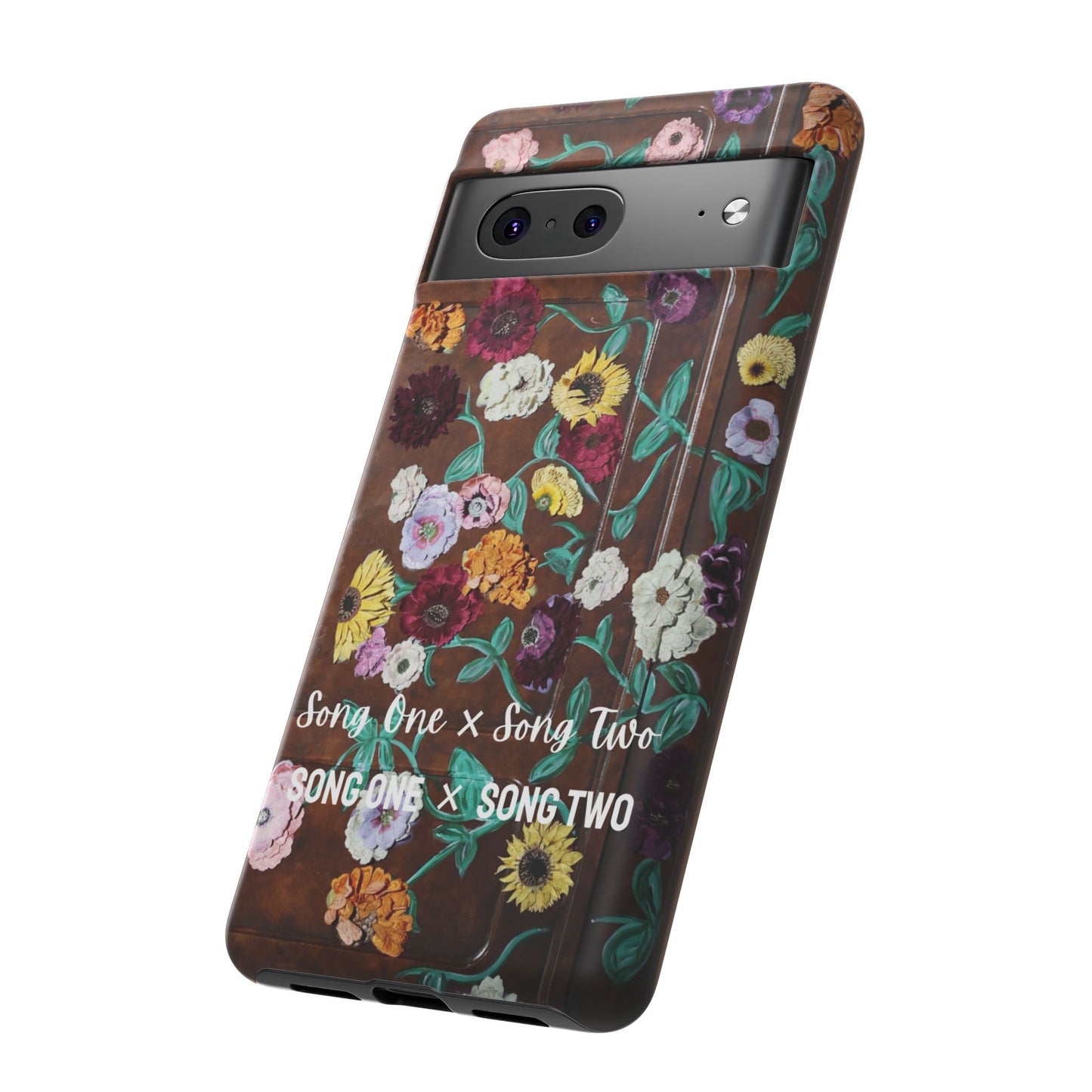 CUSTOMIZABLE with Surprise Song Titles - Surprise Song Floral Piano - Tough Cases