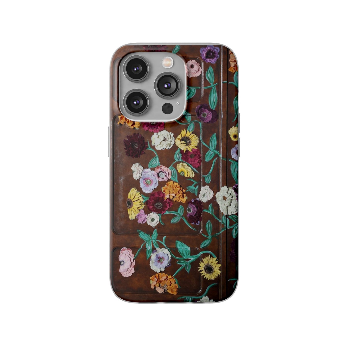 Surprise Song Flower Piano Phone Flexi Cases