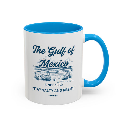 The Gulf of Mexico - Stay Salty and Resist - Perfect for Beach Lovers, Holiday Gifts, Home Decor, and Coastal Vibes