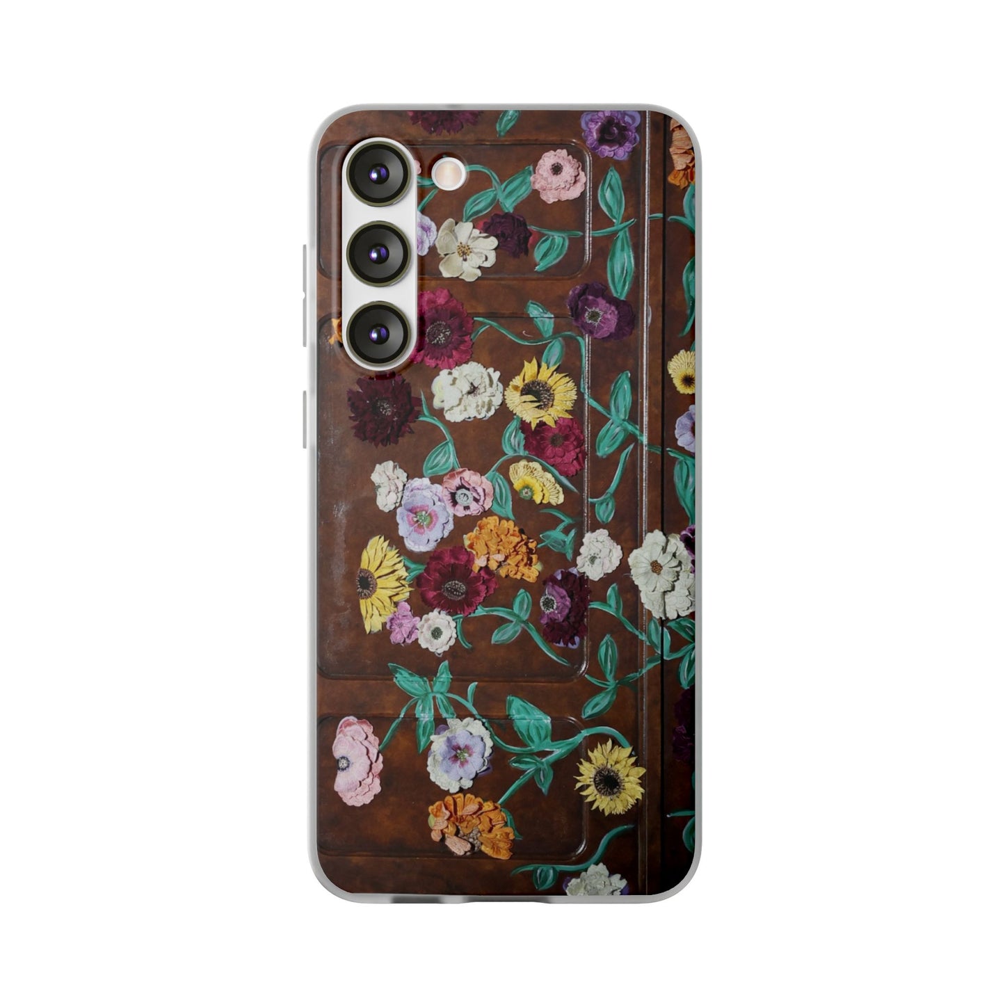 Surprise Song Flower Piano Phone Flexi Cases