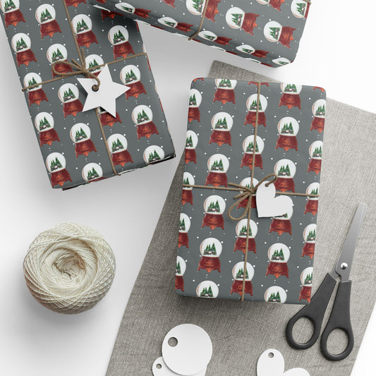 CTF Snow Globe Wrapping Paper