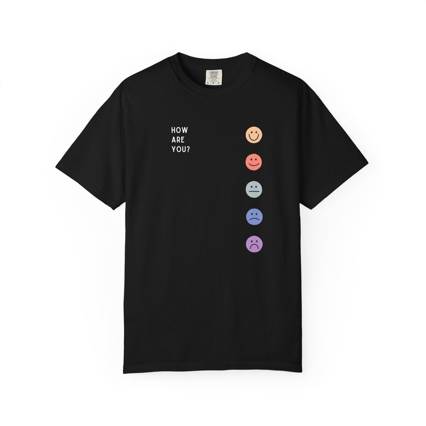 How Are You? Emoji Mood T-Shirt