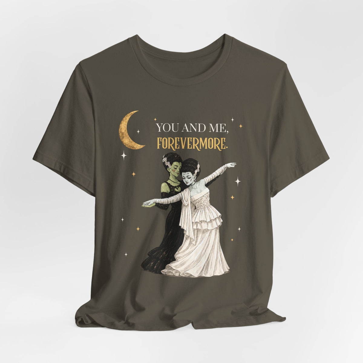 Monster Brides - Gothic Moonlit Dance Tee — Couple Costume Shirt