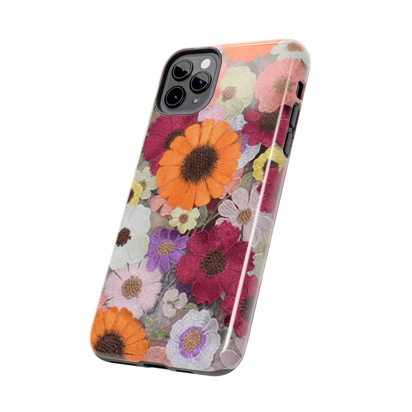 Swiftie Floral Tough Phone Case - Inspired by Tay's 2021 Grammy's Dress!