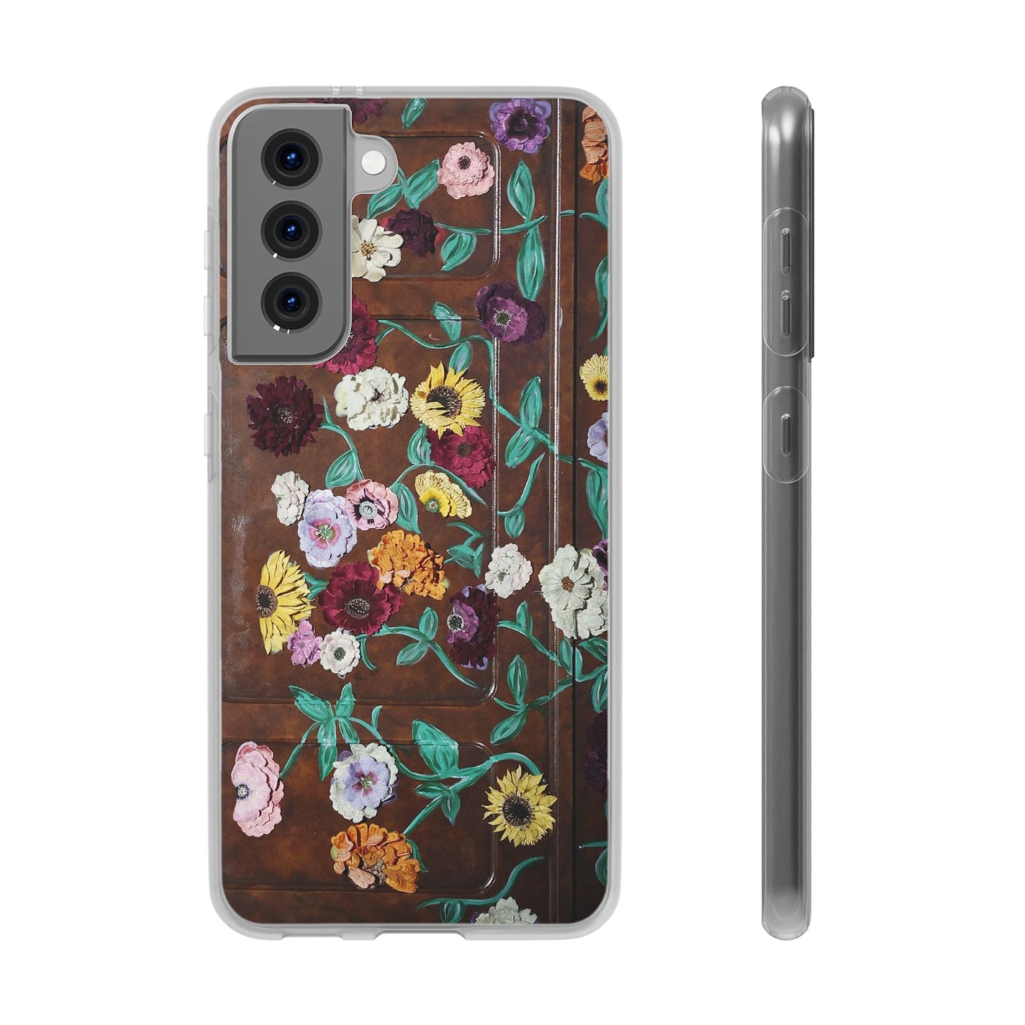 Surprise Song Flower Piano Phone Flexi Cases