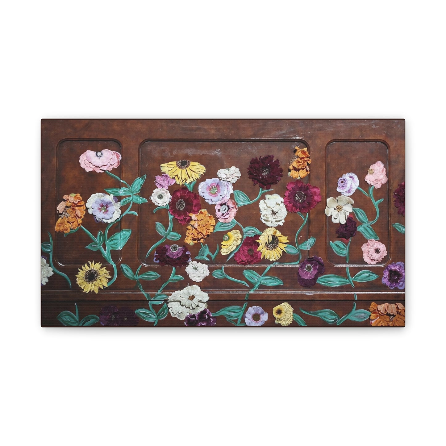 Surprise Song Flower Piano Wall Art - Canvas