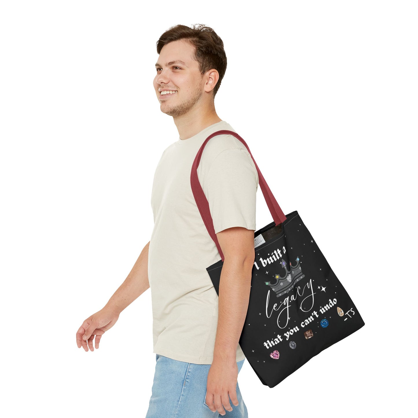 I Built a Legacy Tote Bag, Inspirational Tote, Motivational Bag, Empowerment Accessories, Swiftie bag