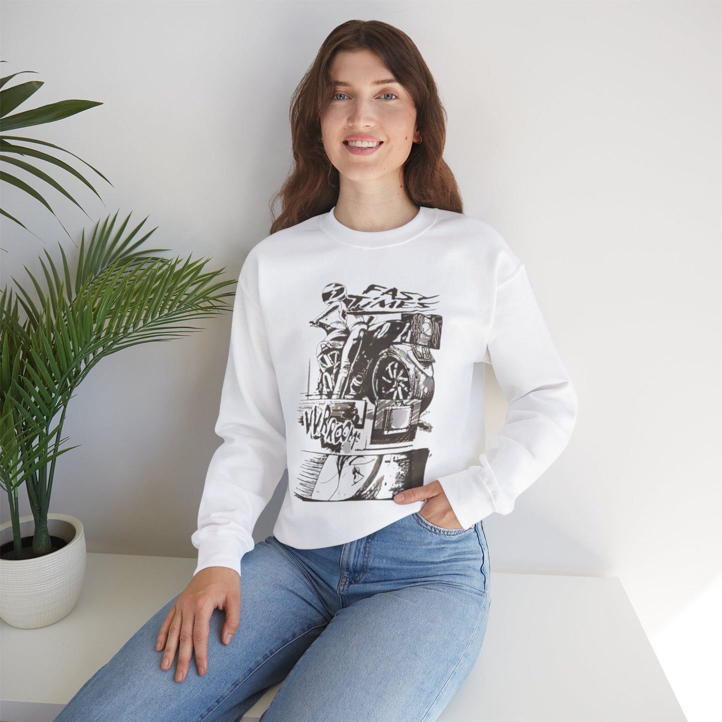 Fast Times Inspired - Unisex Heavy Blend™ Crewneck Sweatshirt