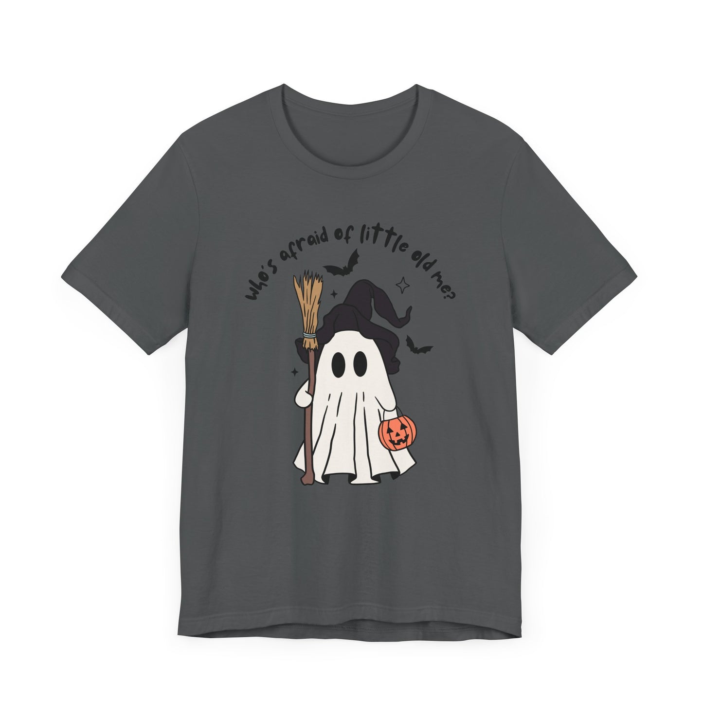 who's afraid of little old me ghost - swiftie halloween - Unisex Jersey Short Sleeve Tee