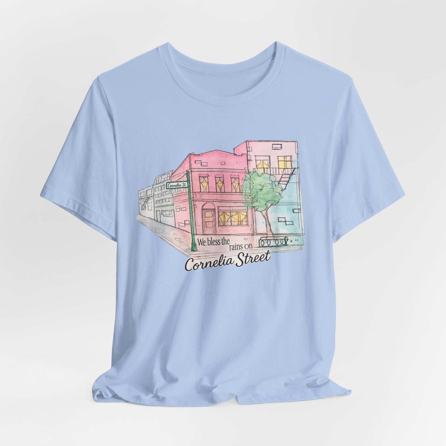 Cornelia Street Illustration Solid Tee