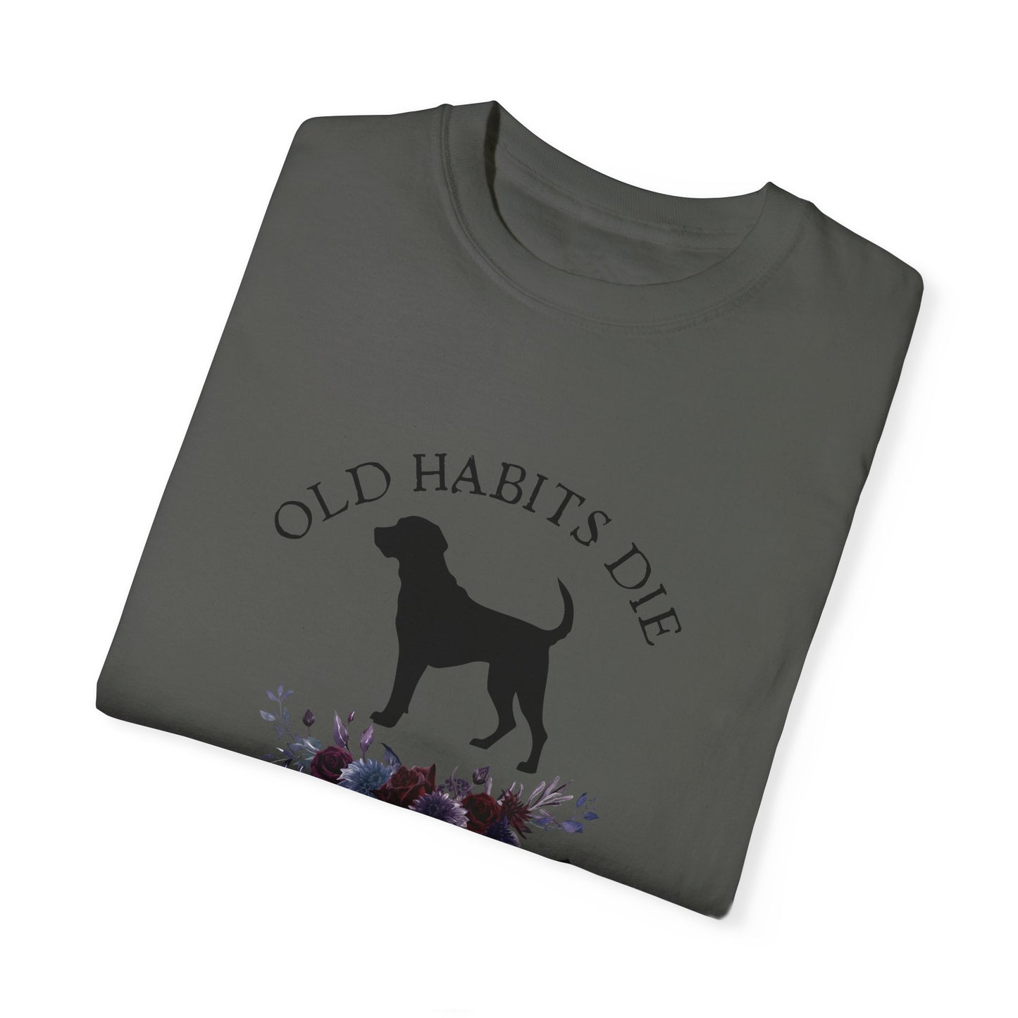 The Black Dog - Old Habits Die Screaming - Comfort Colors Unisex T-shirt