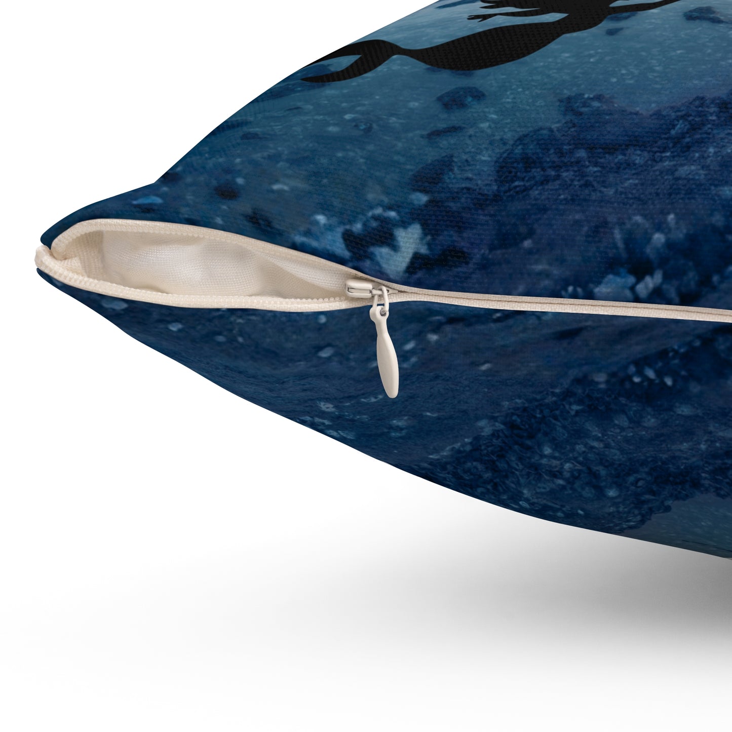 Square Pillow — "Everything Is Fucking Great" Satirical Ocean Shipwreck Throw Pillow