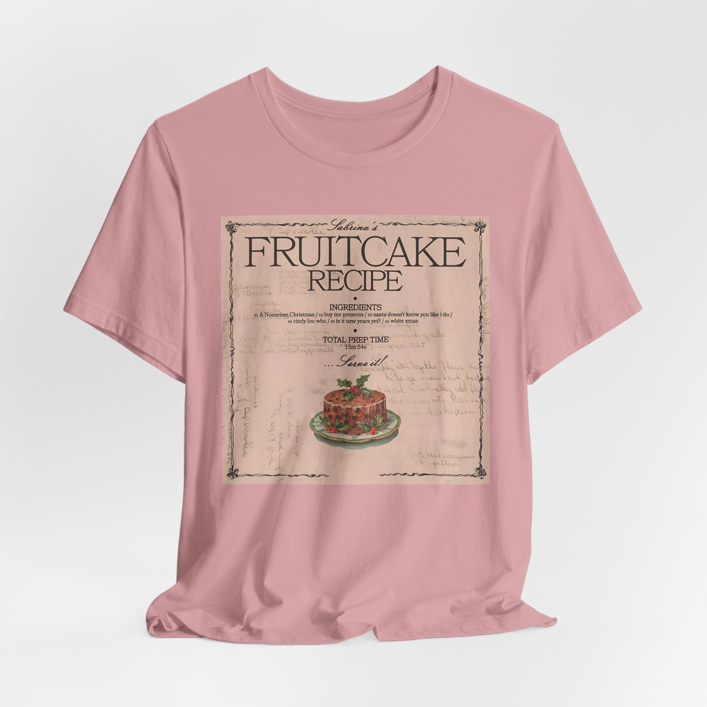 fruitcake recipe Unisex Jersey Short Sleeve Tee