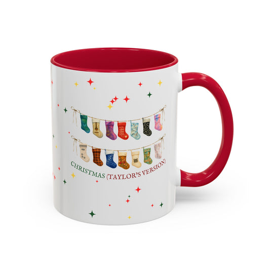 Christmas Stocking Mug — "Christmas (TV)" Colorful Holiday Coffee Cup (11oz)
