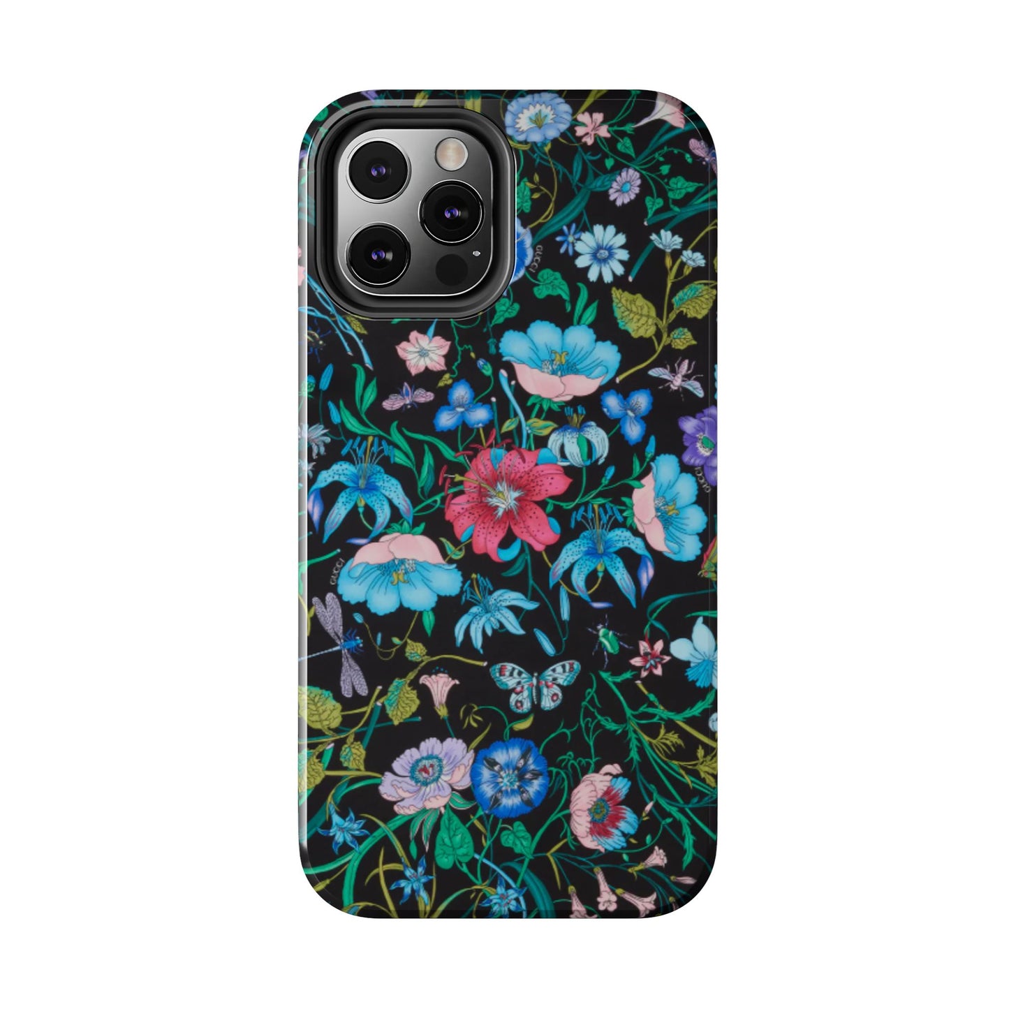 Vibrant Floral Tough Phone Case - Stylish and Durable Protection