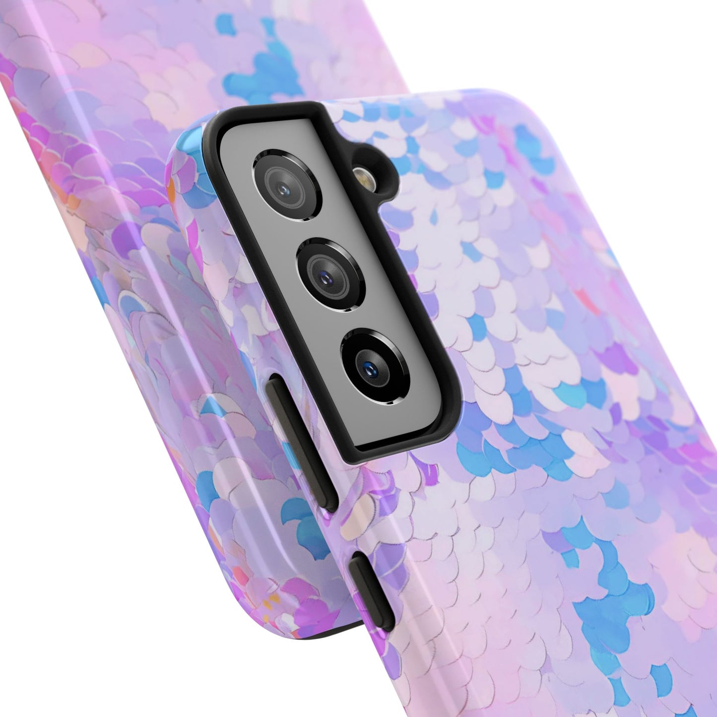 Colorful Sequin Romper Tough Phone Case - Stylish Protection for Your Device