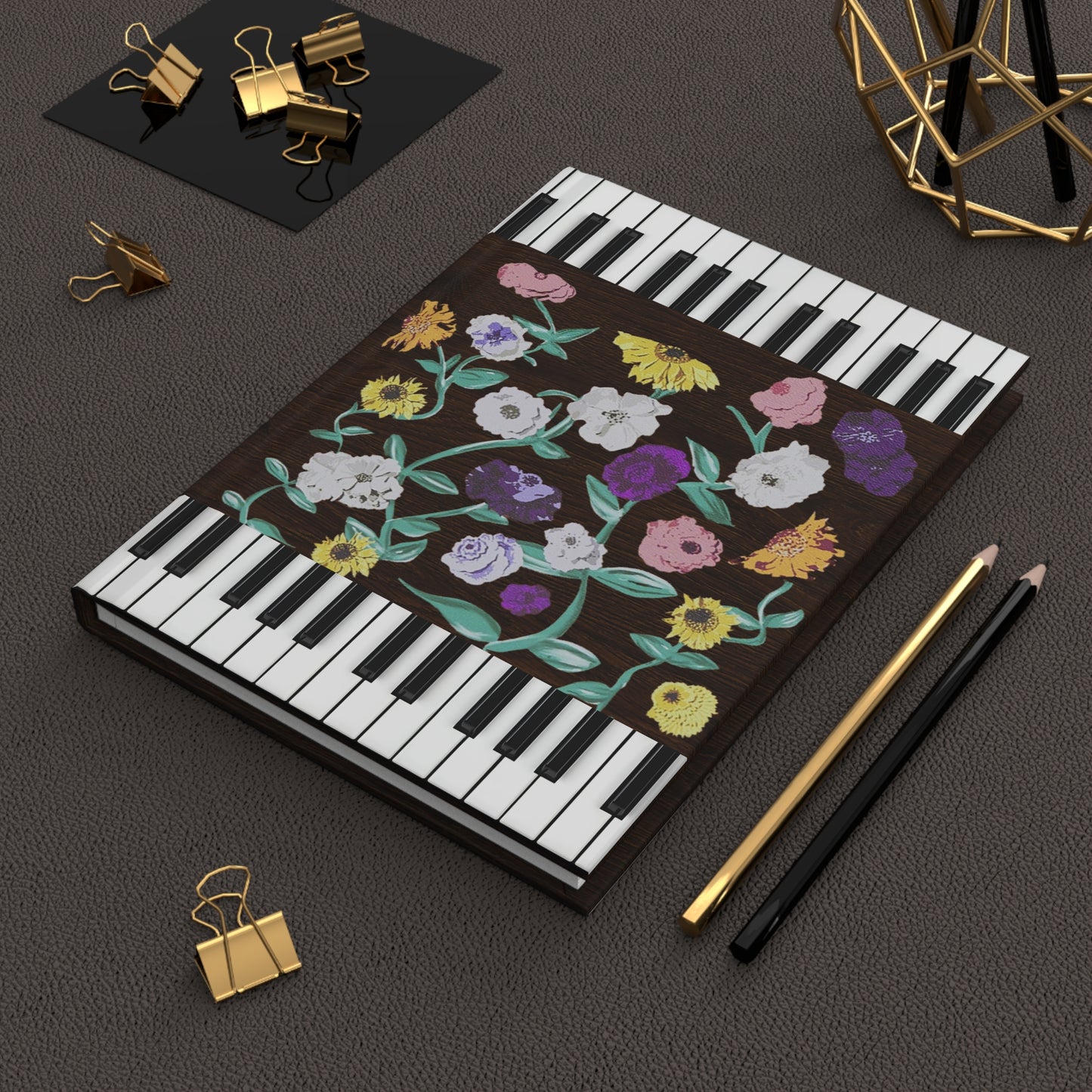 The Acoustic Piano - Hardcover Journal Matte