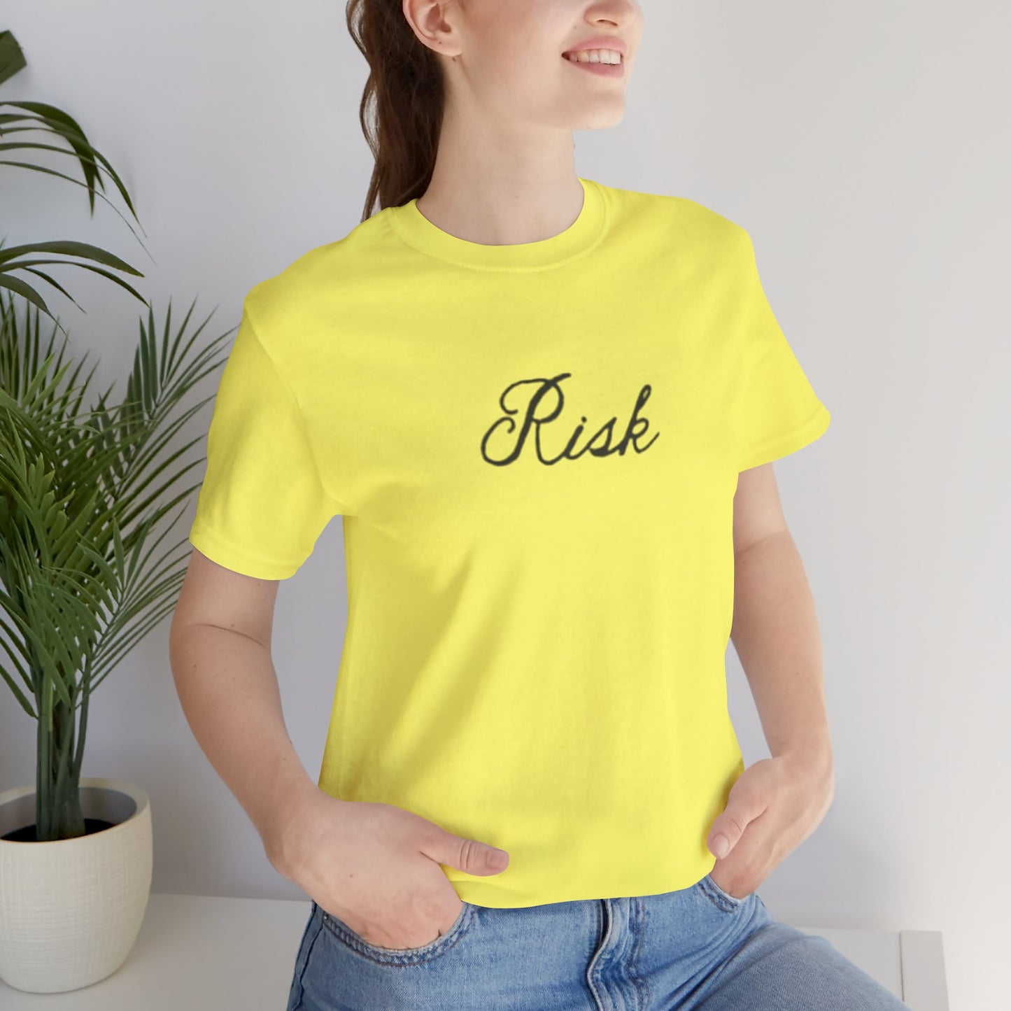 Risk - Unisex Jersey Short Sleeve Tee