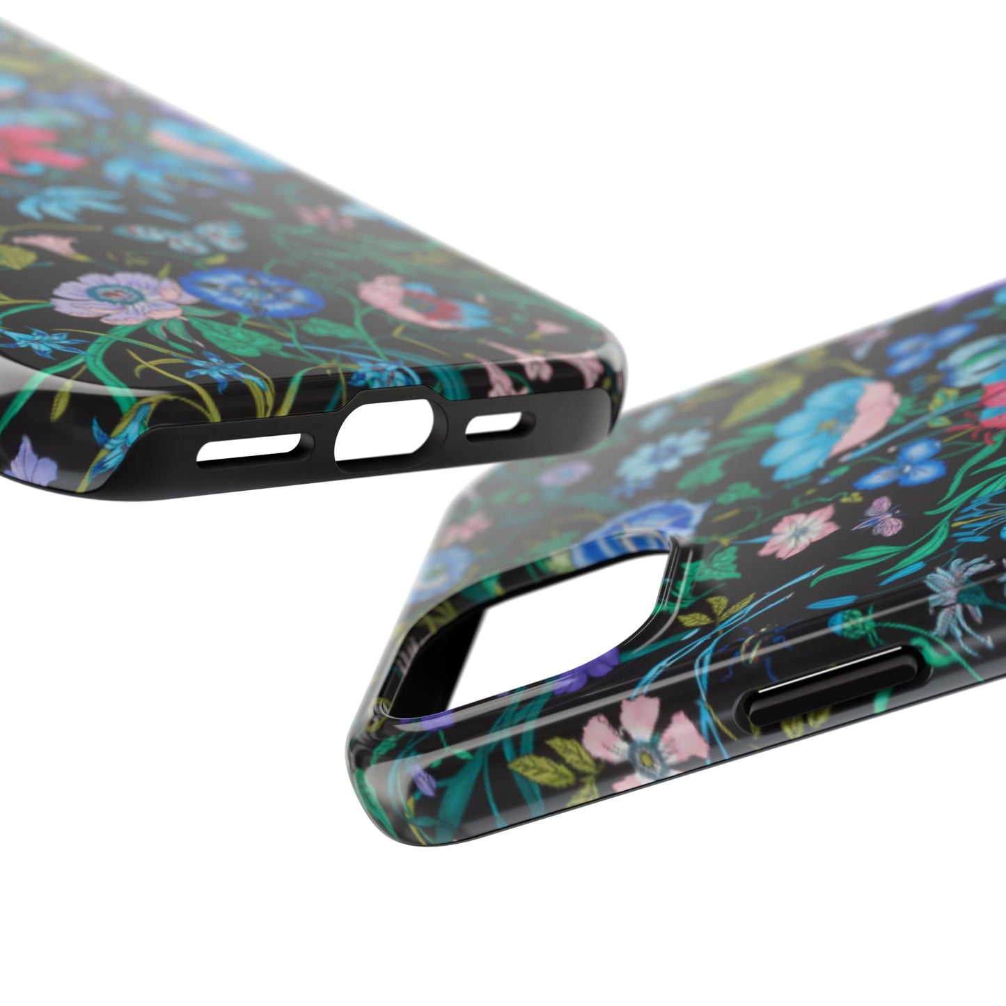 Vibrant Floral Tough Phone Case - Stylish and Durable Protection