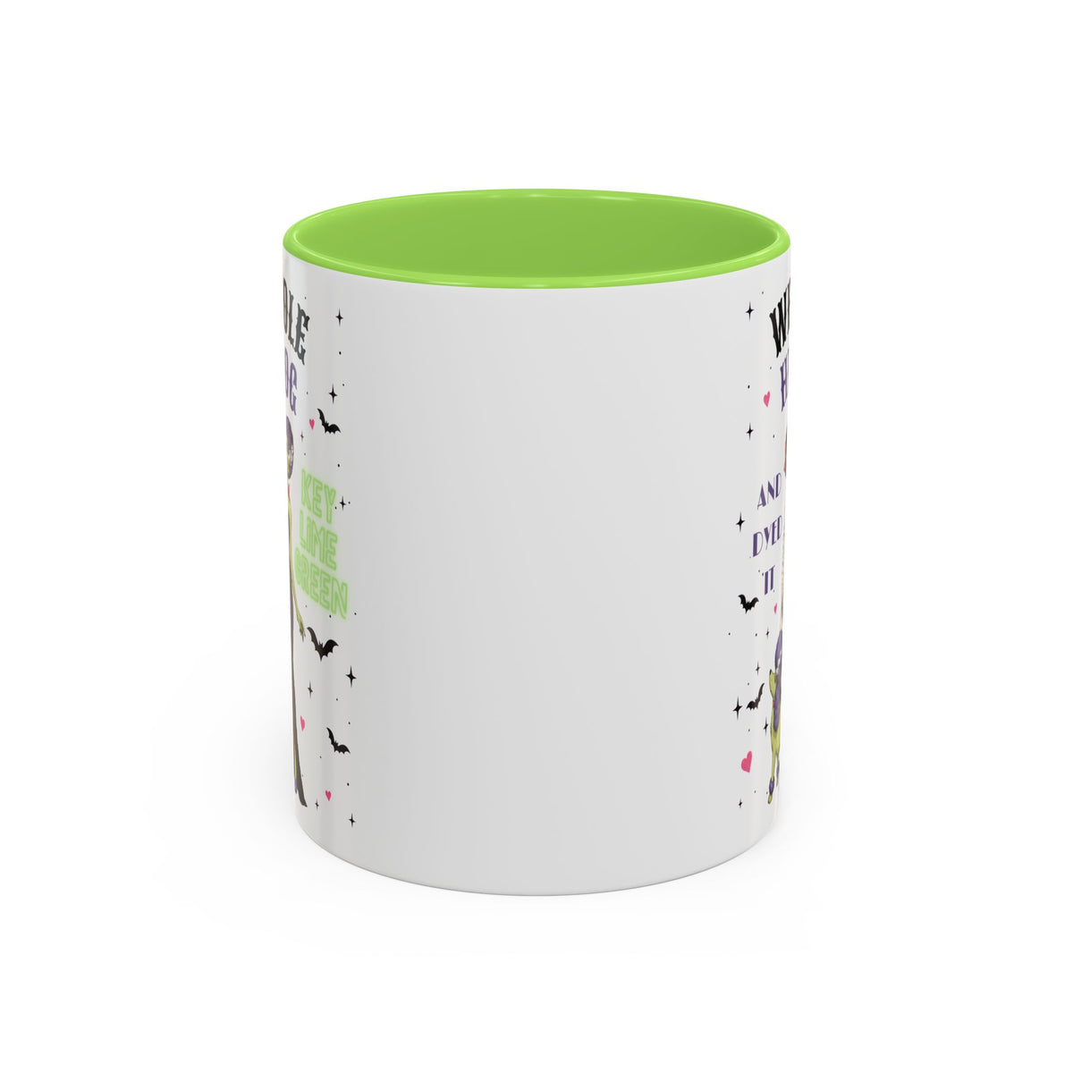 Monster Brides Dog Walk Mug — 11 oz Coffee Cup Lesbian Couple