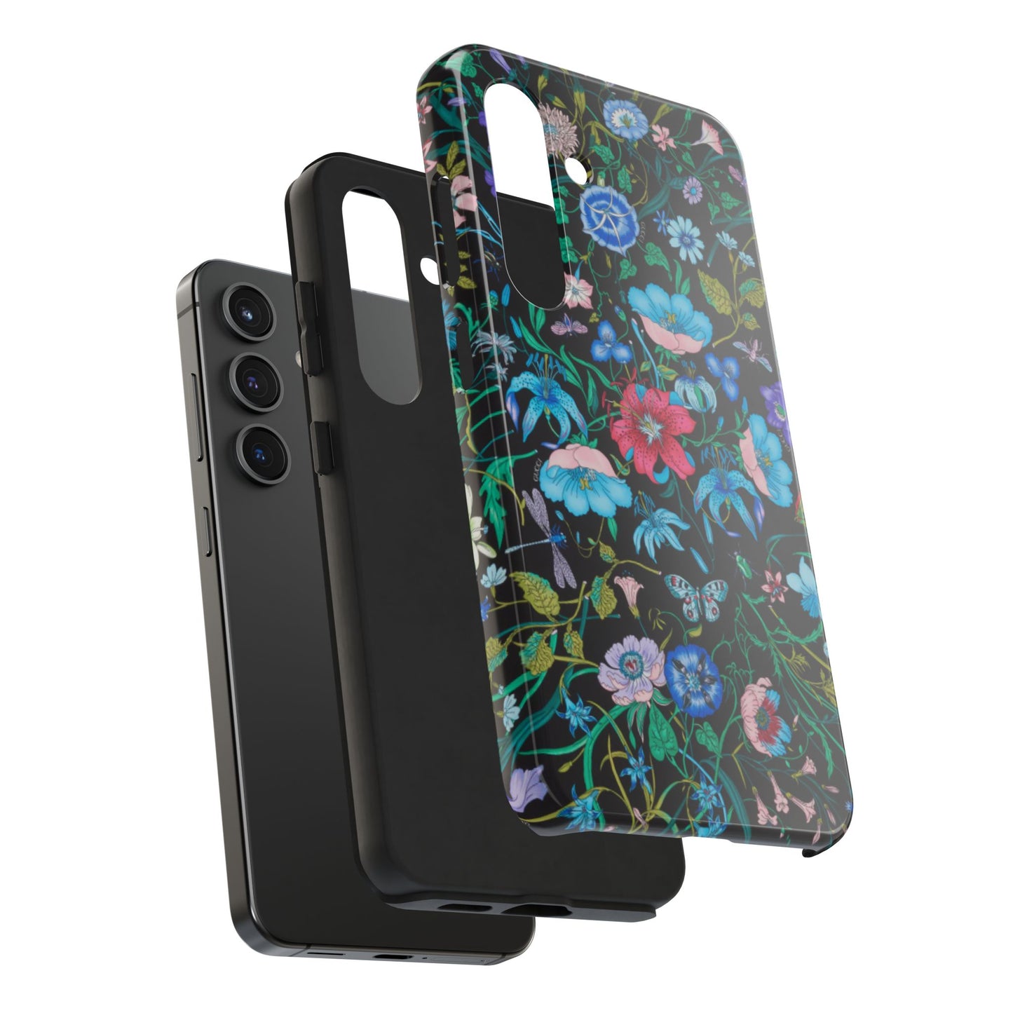 Vibrant Floral Tough Phone Case - Stylish and Durable Protection