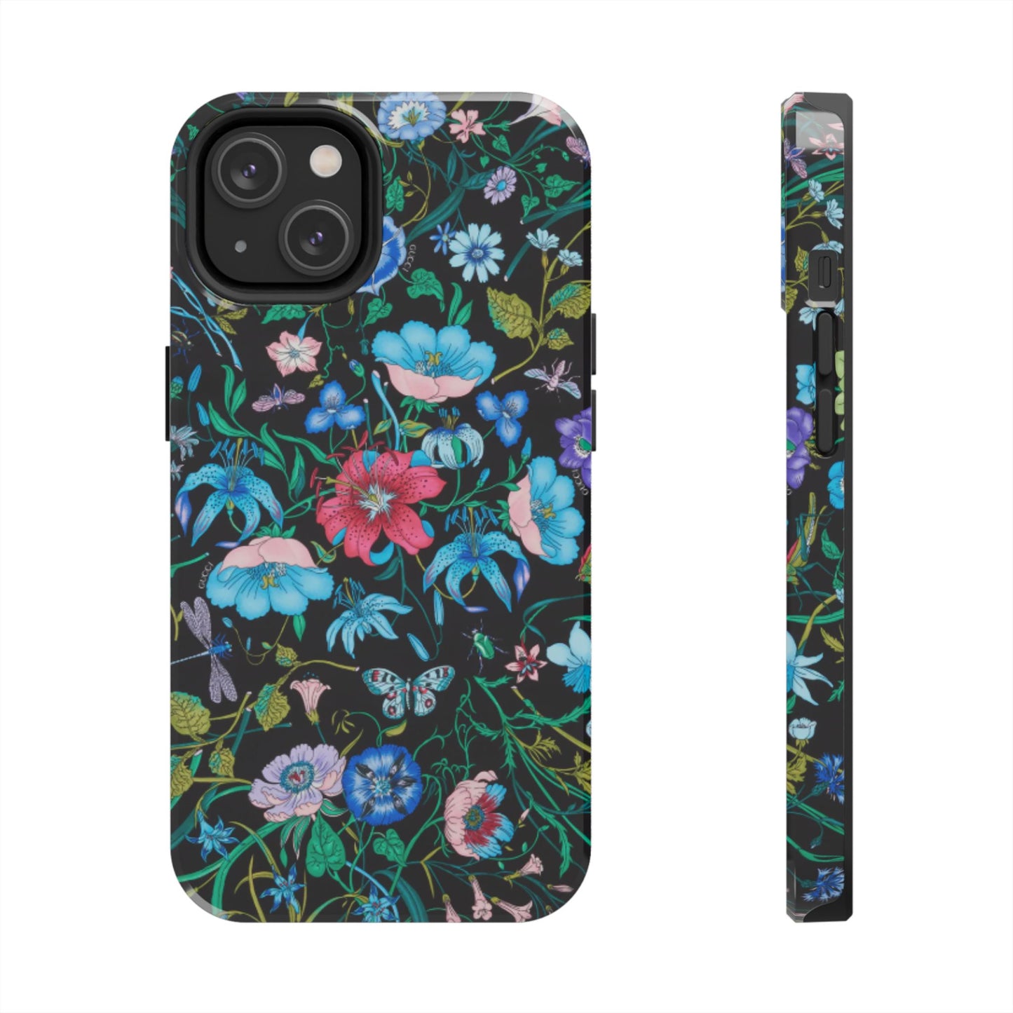 Vibrant Floral Tough Phone Case - Stylish and Durable Protection