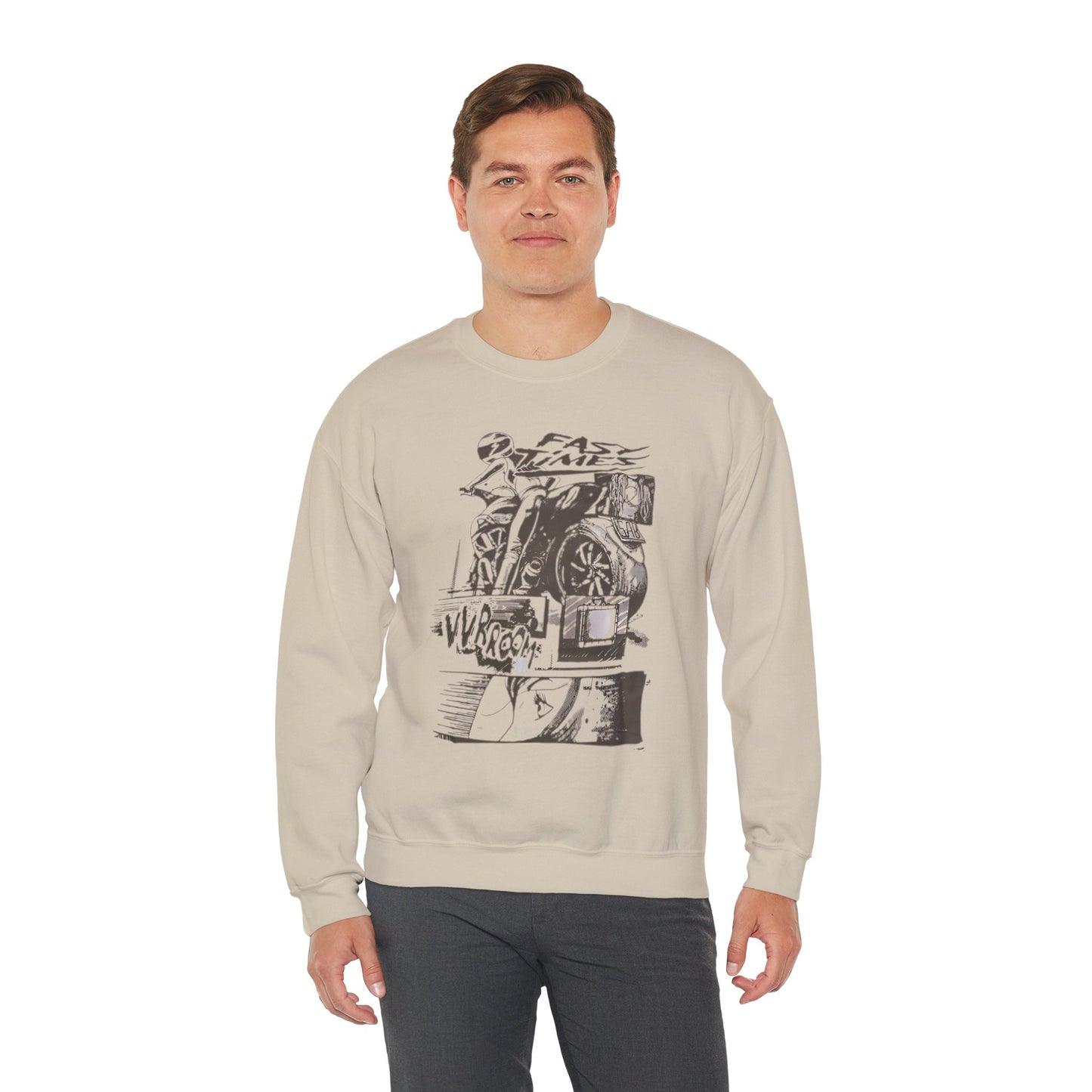 Fast Times Inspired - Unisex Heavy Blend™ Crewneck Sweatshirt