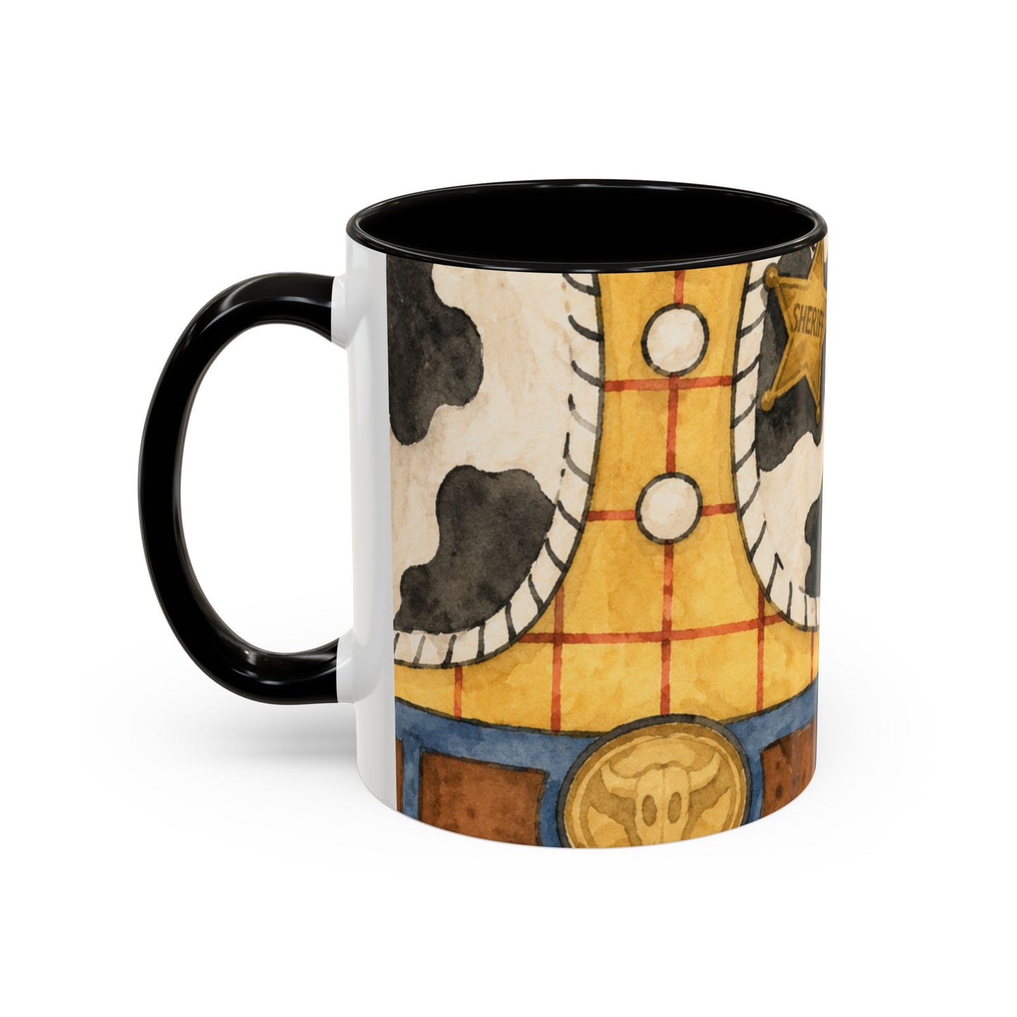 Cowboy/Cowgirl Front/Back Mug — Colorful 11oz