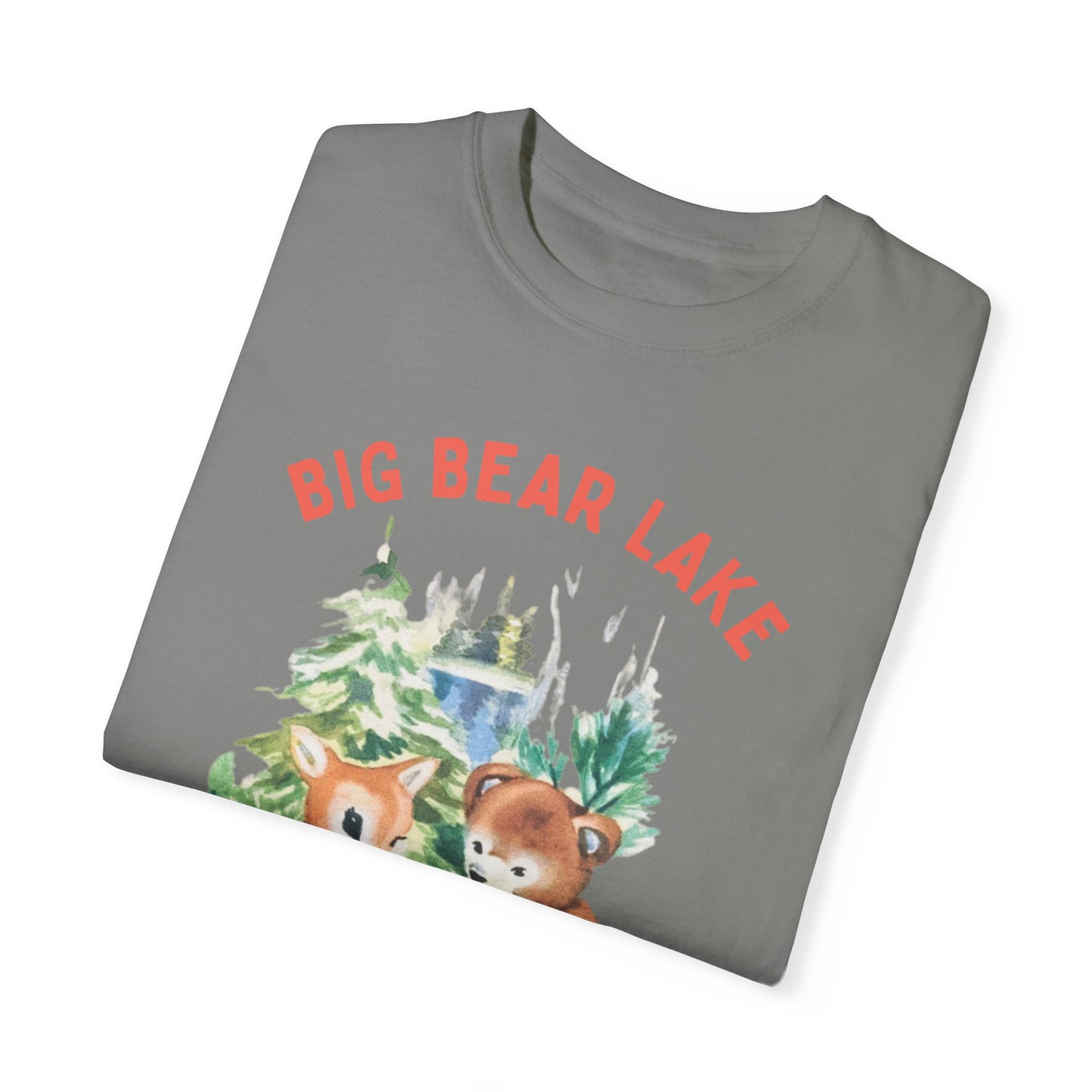 Big Bear Lake Unisex Garment-Dyed T-shirt