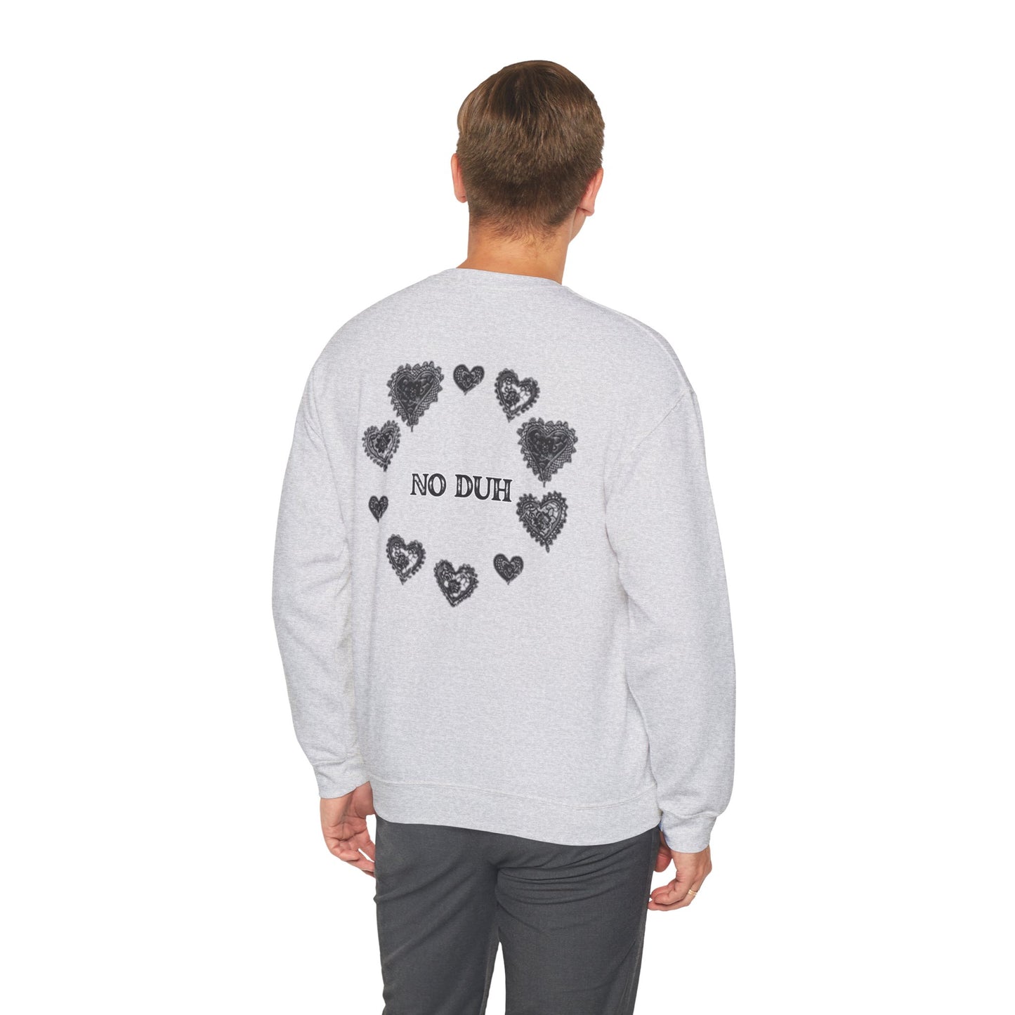 No Duh - Unisex Heavy Blend™ Crewneck Sweatshirt