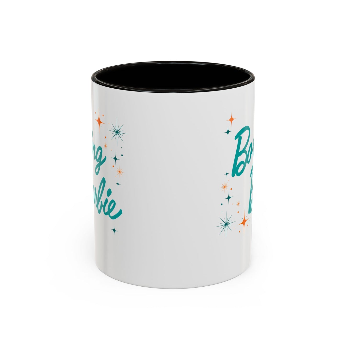 Colorful Boring B Mug - Fun Ceramic Cup, Unique Gift for Her, Retro Vibe Coffee Mug, Birthday or Celebration Mug, Quirky Drinkware