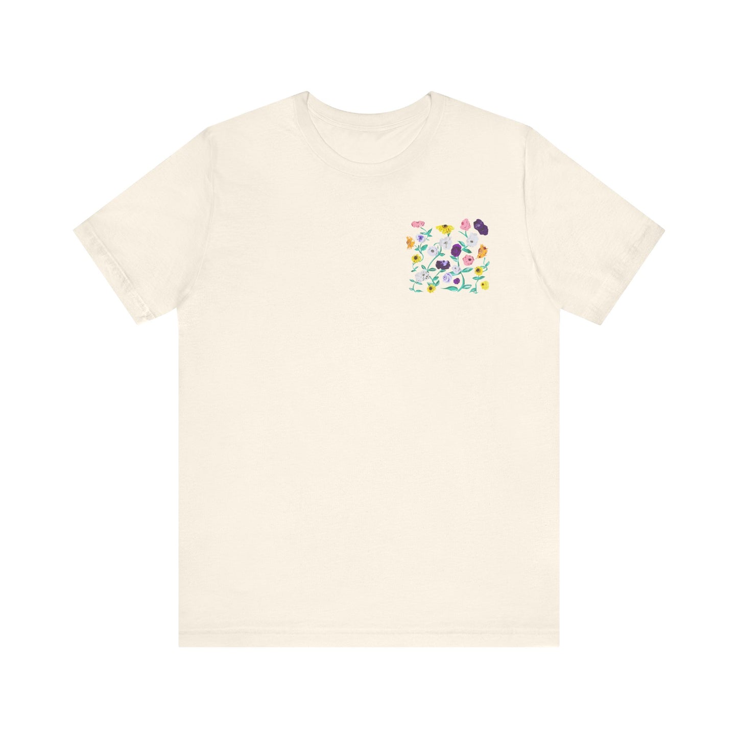 Floral Swiftie Tee - Unisex Jersey Short Sleeve T-Shirt
