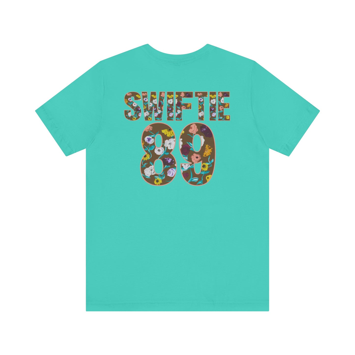 Floral Swiftie Tee - Unisex Jersey Short Sleeve T-Shirt