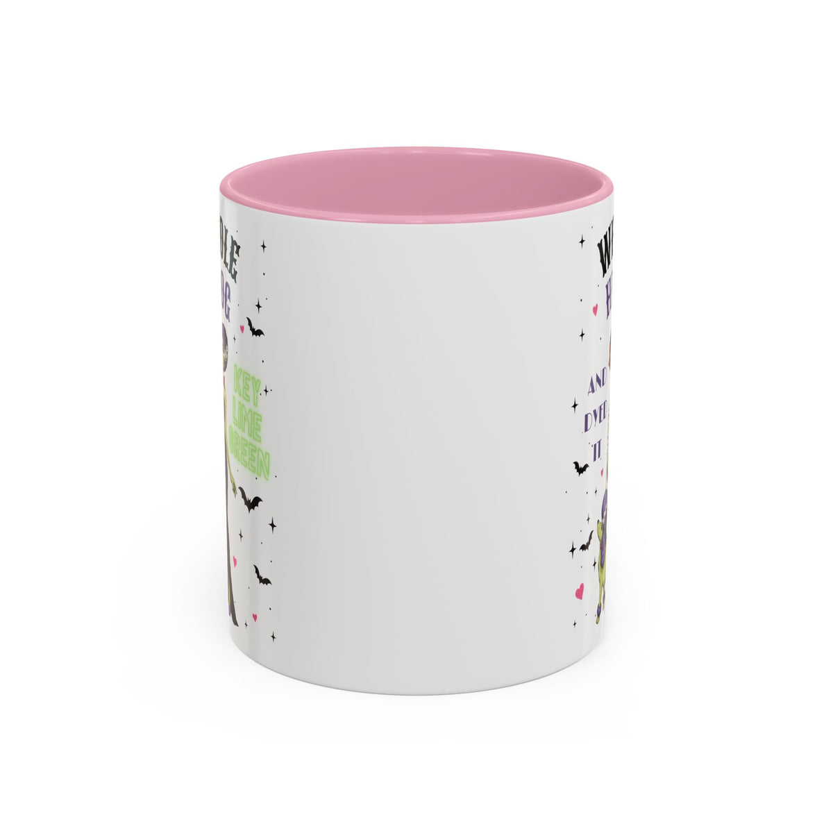 Monster Brides Dog Walk Mug — 11 oz Coffee Cup Lesbian Couple