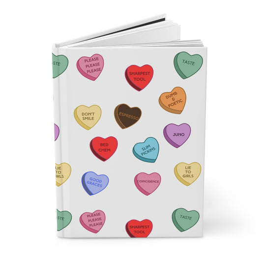 Sabrina SNS Valentine Hearts - Hardcover Journal Matte