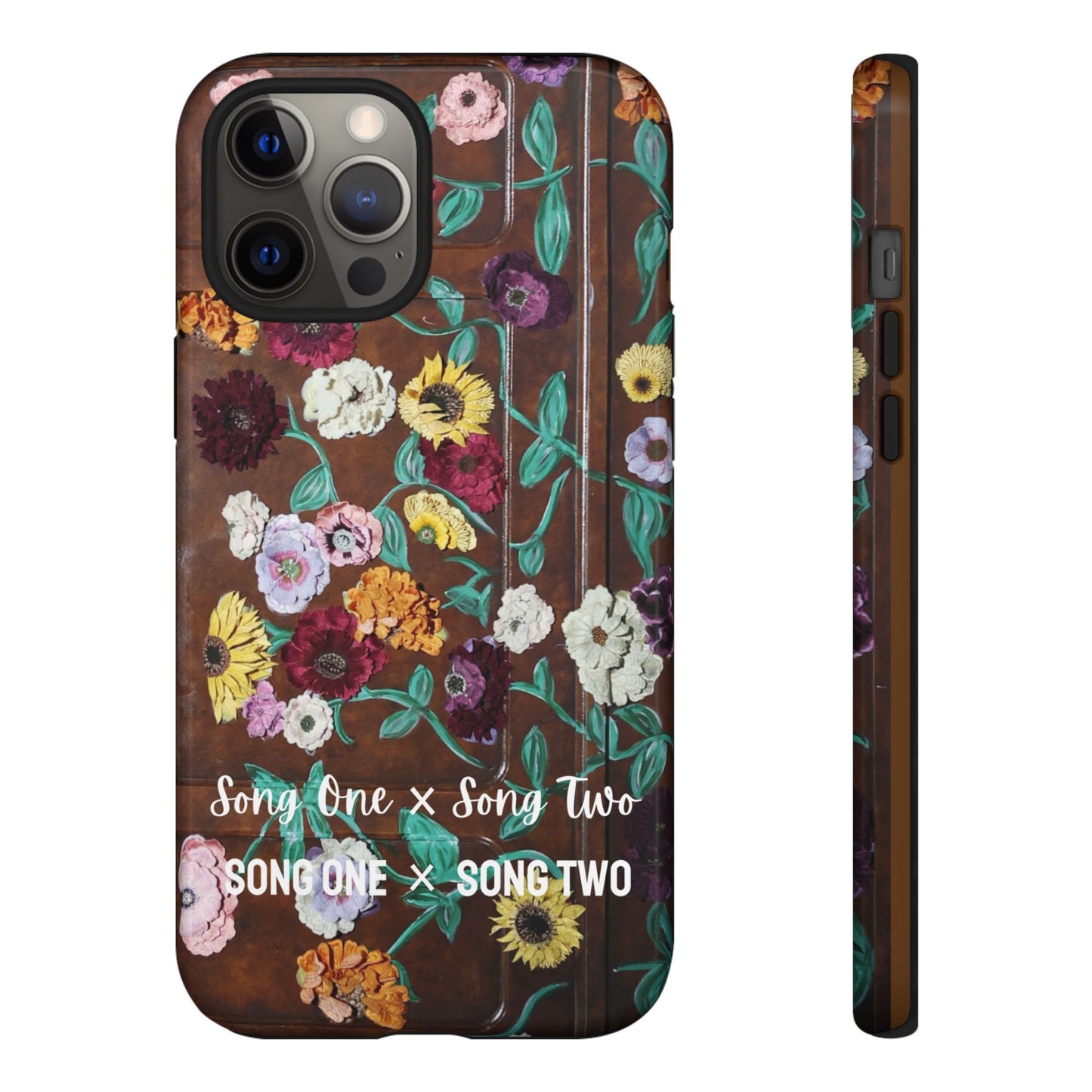 CUSTOMIZABLE with Surprise Song Titles - Surprise Song Floral Piano - Tough Cases