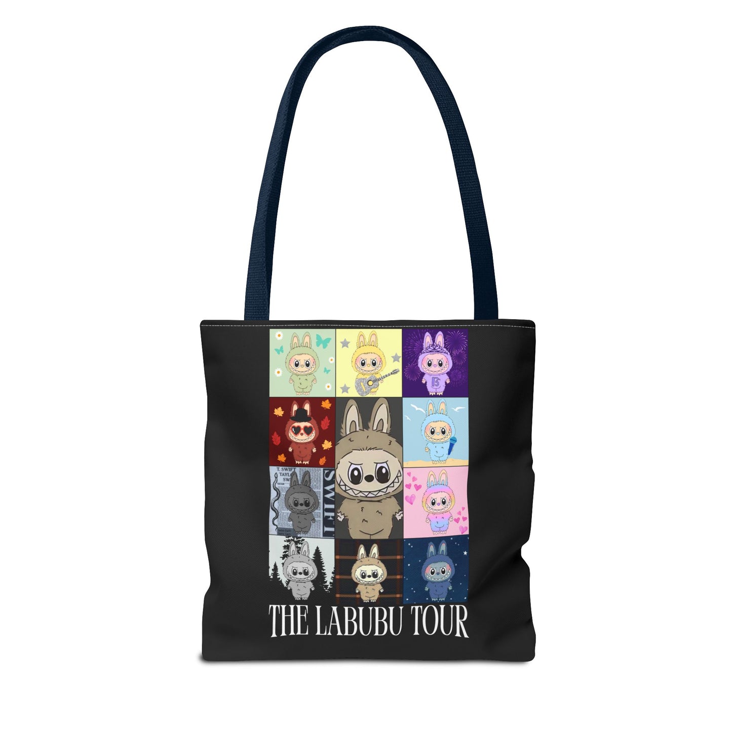 Cute Character Tour Tote Bag | Swiftie Gift | Cartoon Style, Anime Accessories, Gift for Kids, Everyday Use, Eco-Friendly Shopping