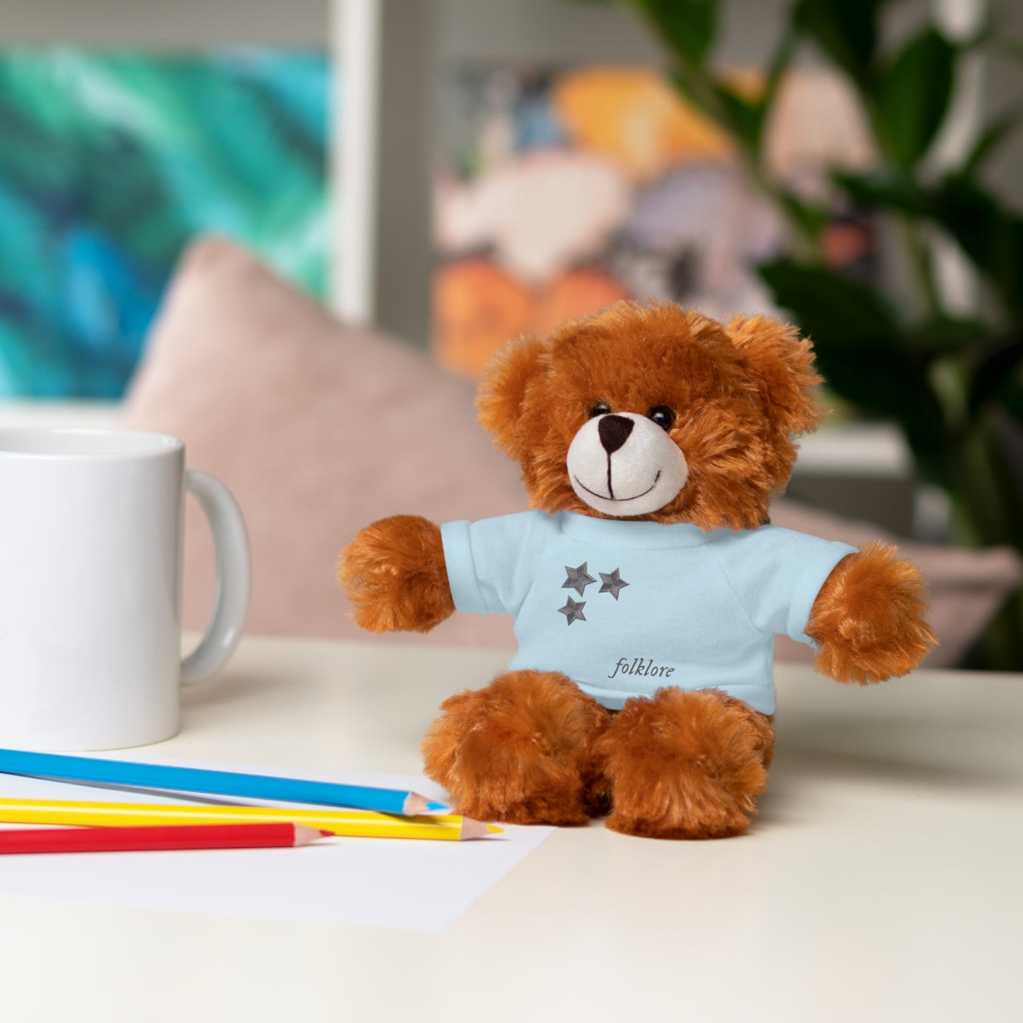 Stars Plush FL — Cozy Gift Teddy for Kids & Occasions