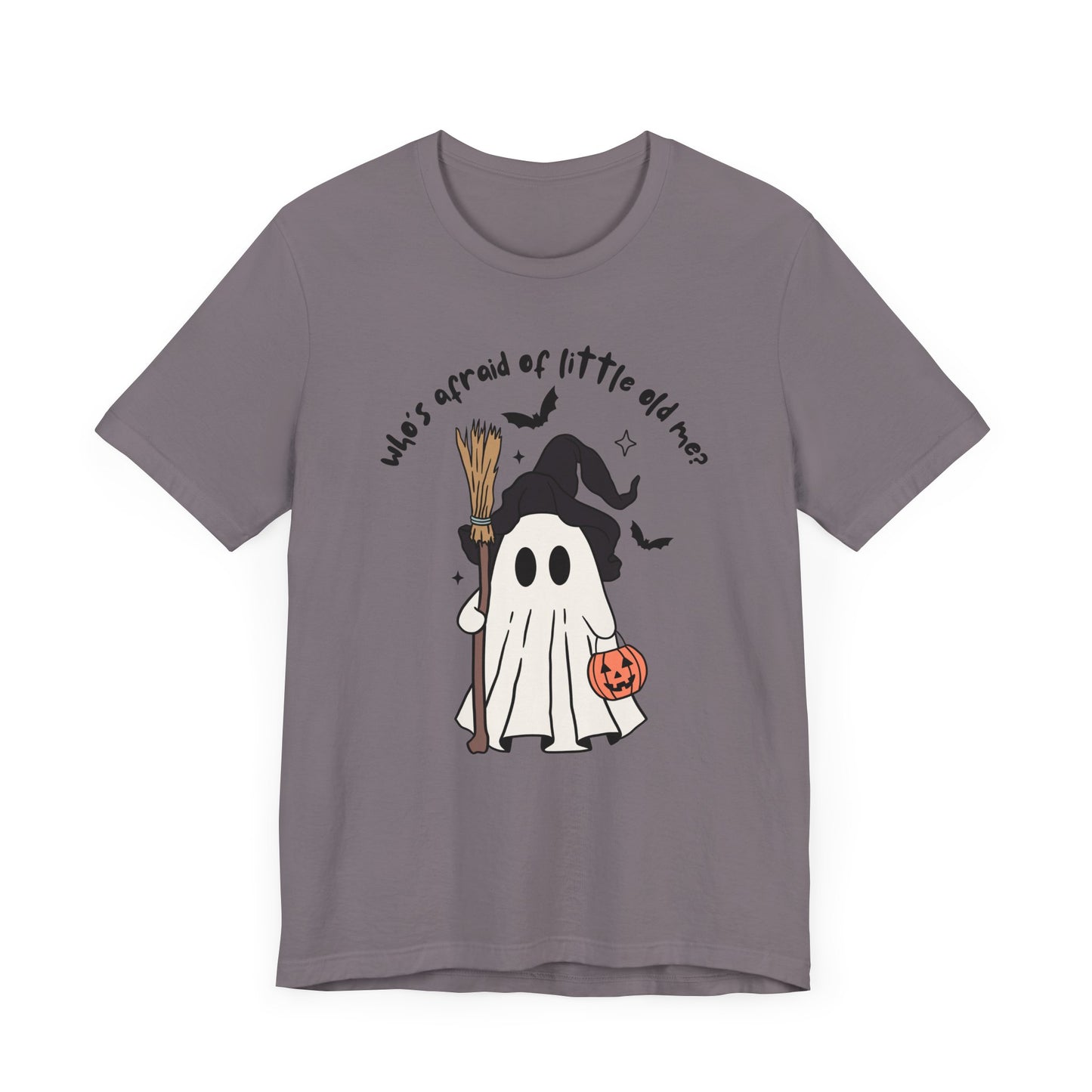 who's afraid of little old me ghost - swiftie halloween - Unisex Jersey Short Sleeve Tee