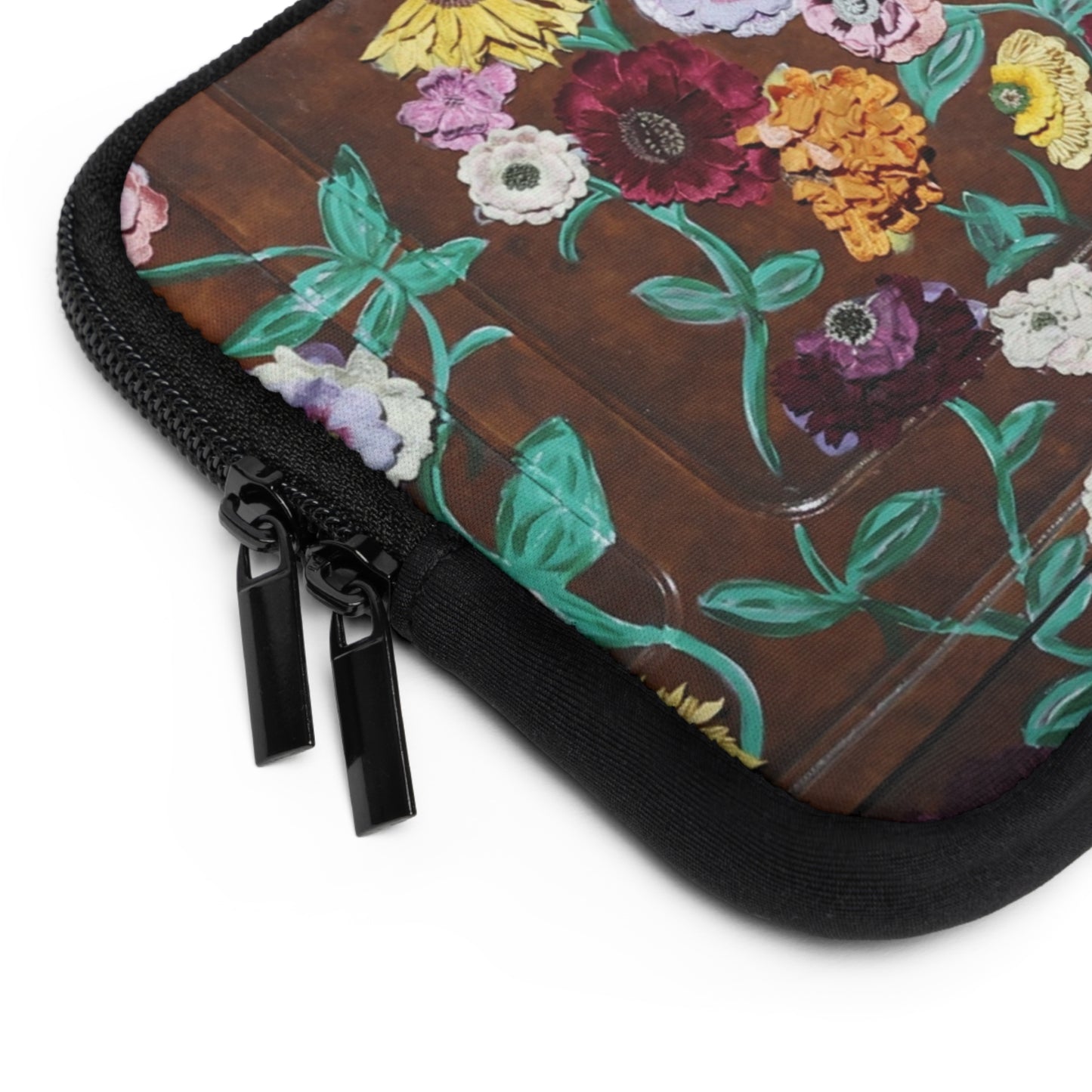 Surprise Song Floral Piano - Laptop Sleeve