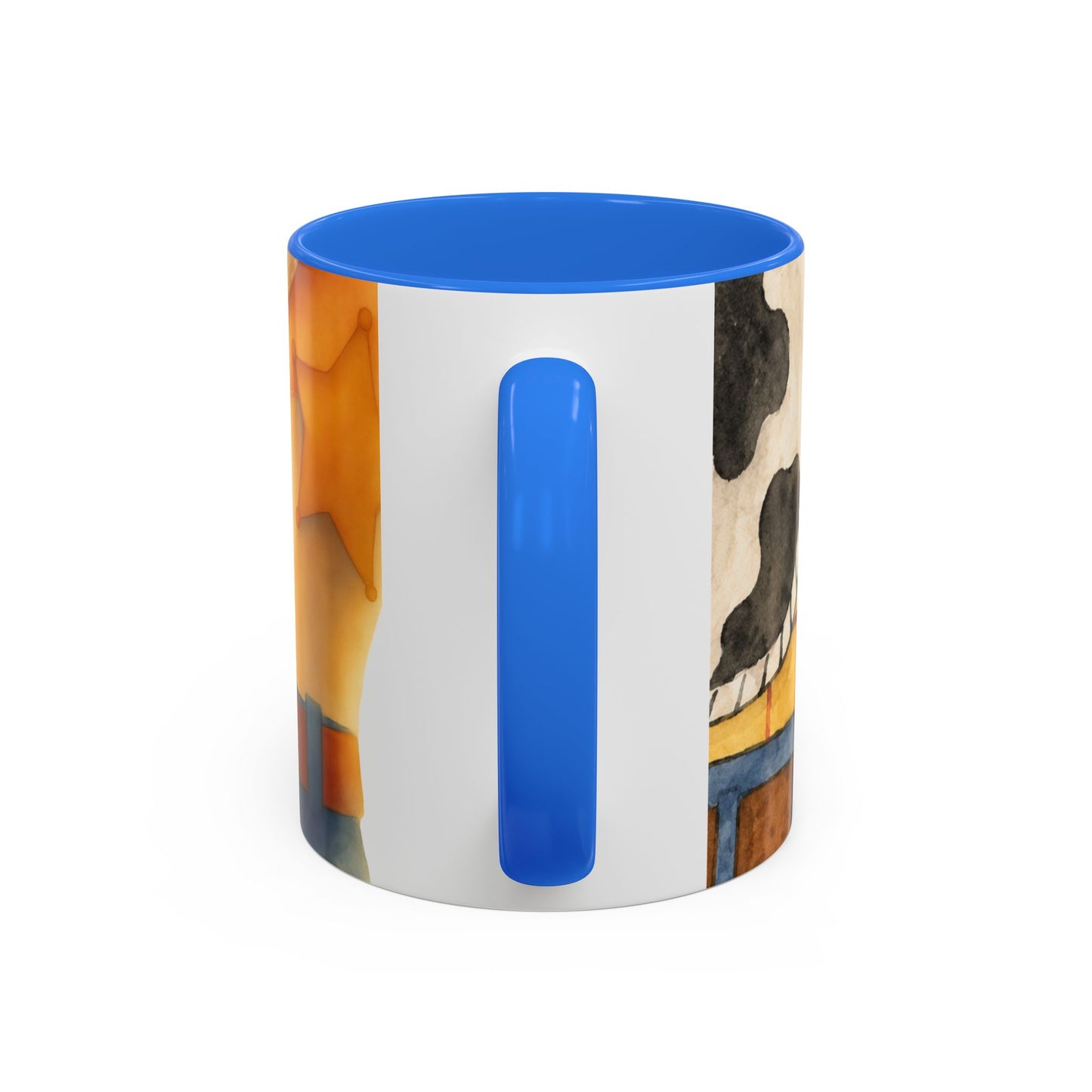 Cowboy/Cowgirl Front/Back Mug — Colorful 11oz