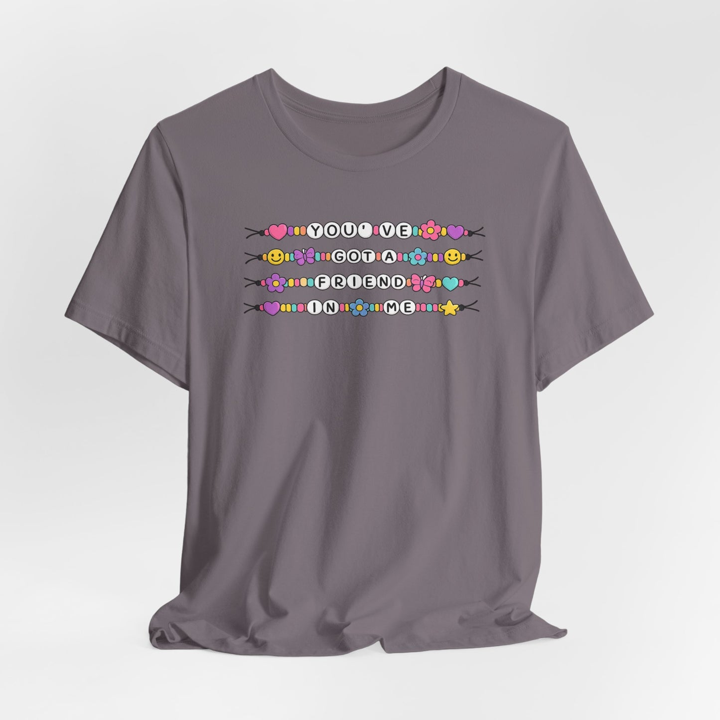 Friendship Bracelet Tee — "You've Got a Friend in Me" Graphic T-Shirt