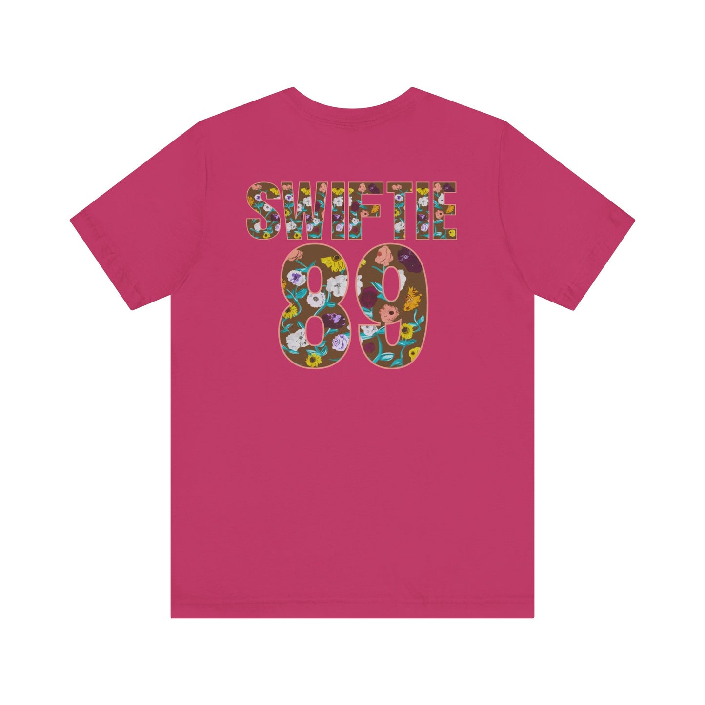 Floral Swiftie Tee - Unisex Jersey Short Sleeve T-Shirt