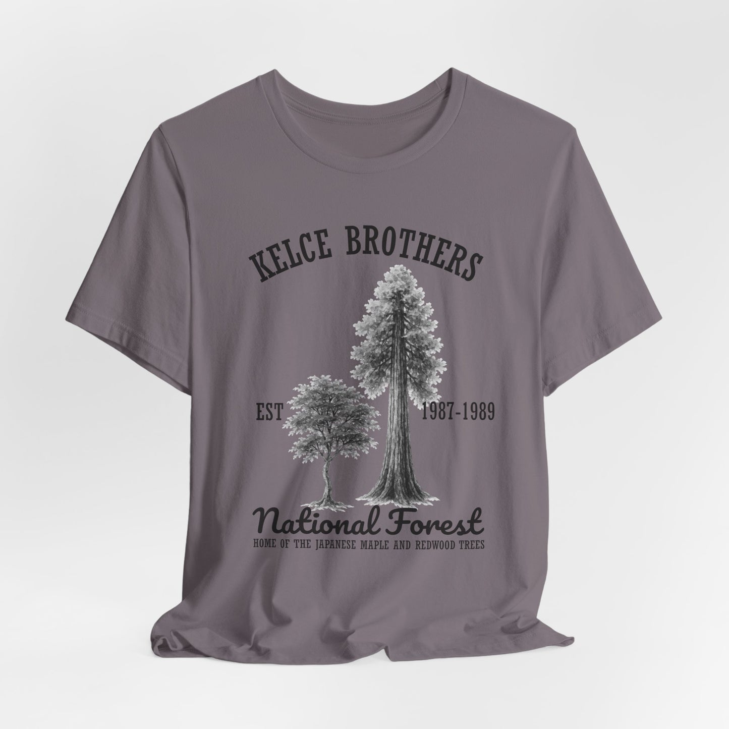 Kelce Brothers National Forest Tee - Unisex Jersey Short Sleeve T-Shirt