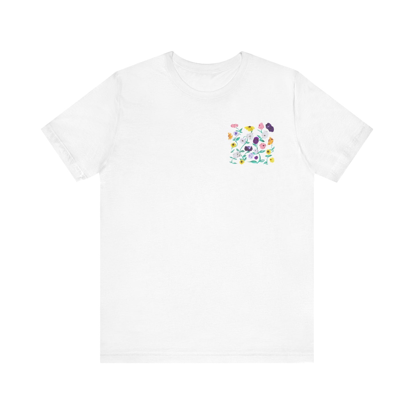 Floral Swiftie Tee - Unisex Jersey Short Sleeve T-Shirt
