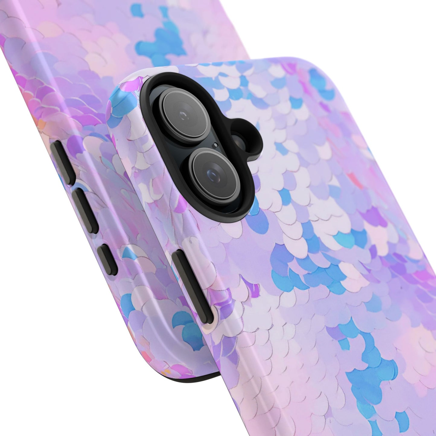 Colorful Sequin Romper Tough Phone Case - Stylish Protection for Your Device