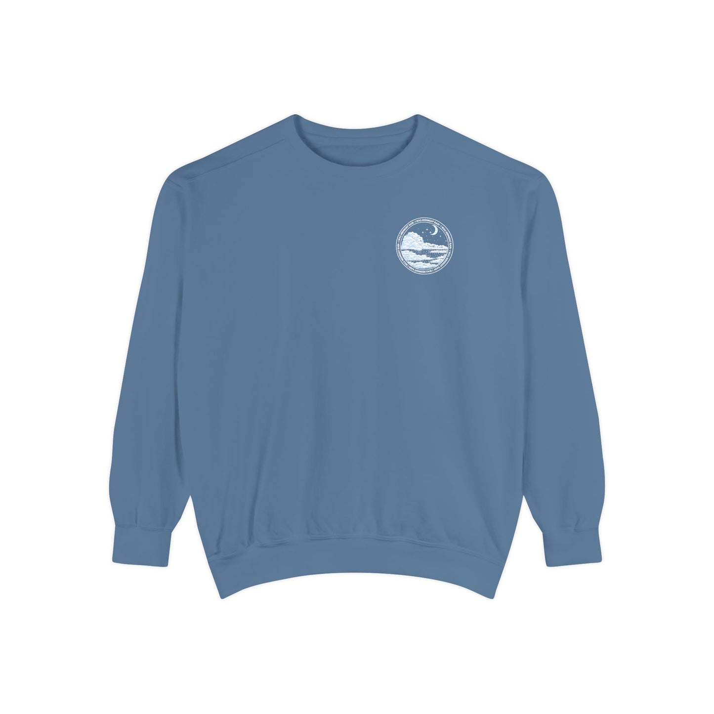 Sweatshirt — Moonlit Ocean Circle Graphic Crewneck