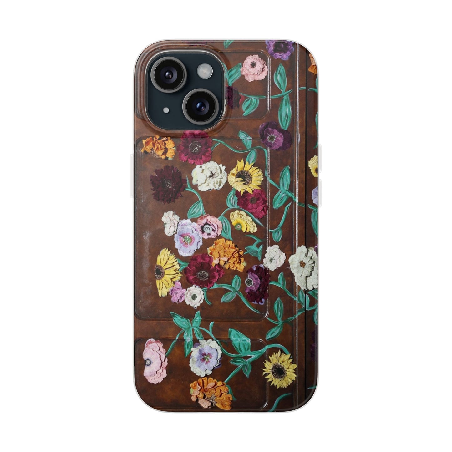 Surprise Song Flower Piano Phone Flexi Cases