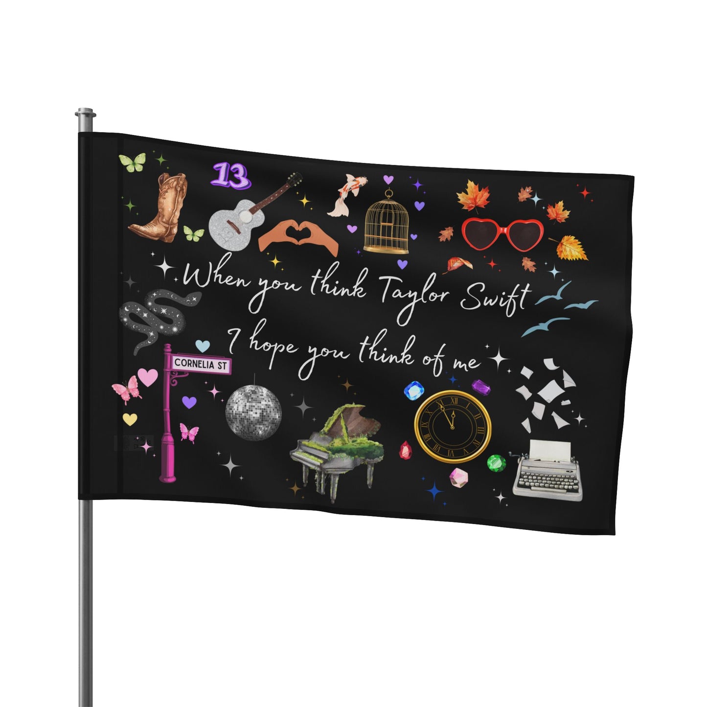 I hope you think of me Flag