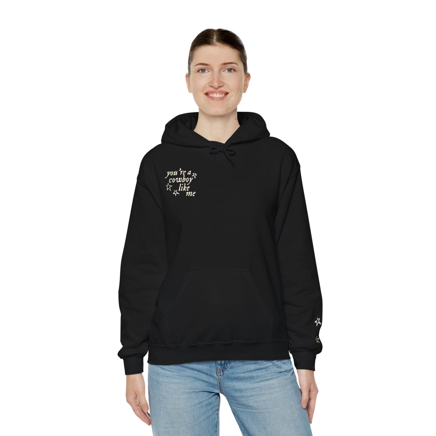 Eyes Full of Stars Front and Back - Unisex Heavy Blend™ Hooded Sweatshirt